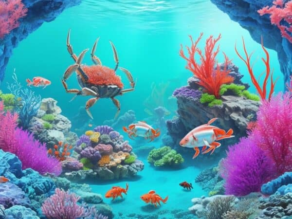 Freshwater crabs care