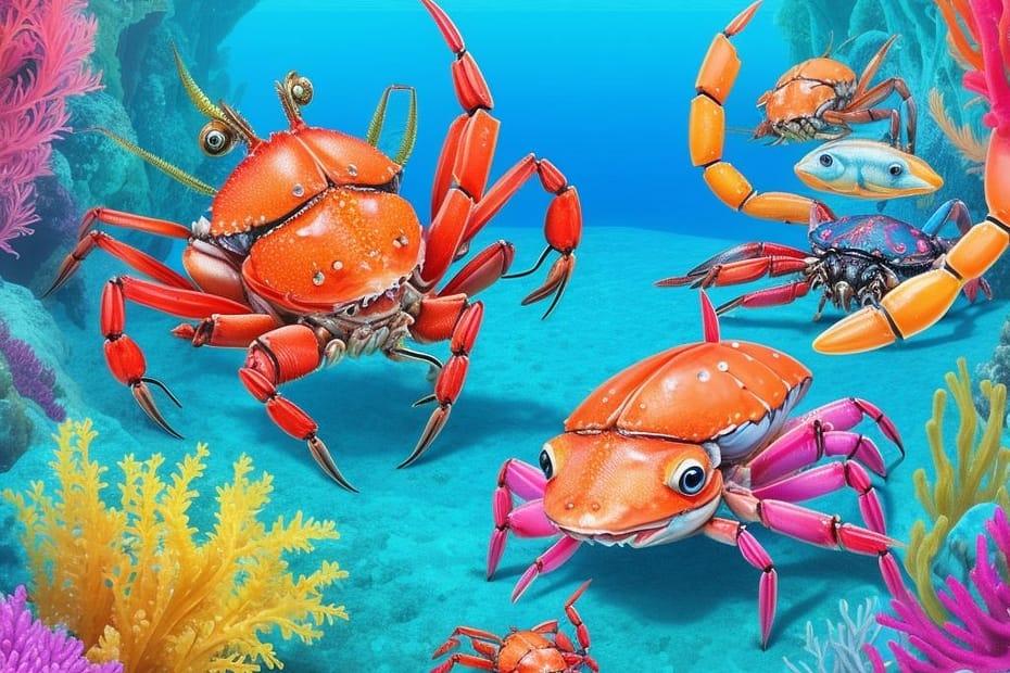 Pet freshwater crabs