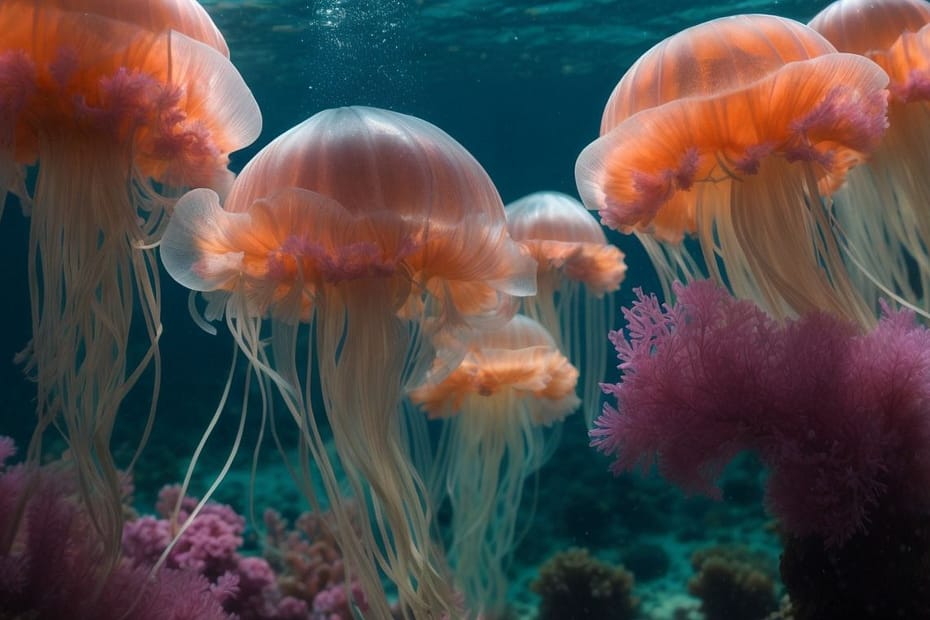 Jellyfish aquascaping